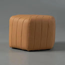 homary 18.5" Hexagonal Pouf Ottoman Upholstered, Velvet Footrest Rest Stools Modern Sofa Footrest Entryway Shoe Changing Stool, Low Coffee Table Footstool for Living Room/Bedroom/Entrway-Brown by CozyNest Decor