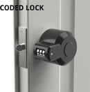 Door Knob Lockout Device Cover to Disable Doorknob/Faucet/Water Valve Hose Lock Door Handle Temporary Lock for Bedroom Door from Outside Handle Without Drilling (2, Black) by TinyTreasures Baby Boutique