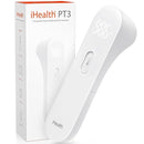 iHealth No-Touch Forehead Thermometer for Adults, Kids, Babies - 1s Fast Accurate, 3 Ultra-Sensitive Sensors, Quiet Vibration Feedback, Digital Large LED Digits, Easy to Use for Home & Nurses, PT3 by TinyTreasures Baby Boutique