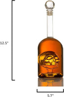 Skull Decanter in Bottler Skull Head, 750ml