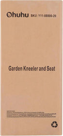 Ohuhu Garden Kneeler and Seat, Heavy Duty Garden Stool with EVA Foam Kneeling Pad, Foldable Gardening Bench with 2 Tool Pouches, 2-in-1 Portable Gardening Supplies, Idea Gifts for Women Men Seniors by GreenHaven Gardens
