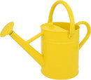 Metal Watering Can for Outdoor Plants, Galvanized Steel Watering Can with Removable spout, 1 Gallon,Perfect Home & Garden Décor Yellow by GreenHaven Gardens