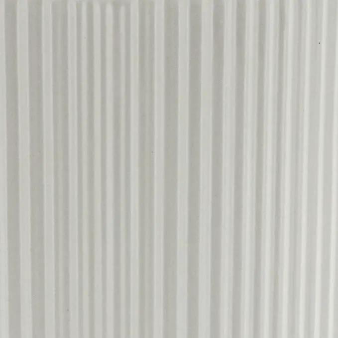 Amazon Basics Fluted Ceramic Round Planter, 10-Inch, White, photo 5 of 7