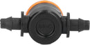 TOPINCN 100pcs Barbed Ball Valve, Drip Irrigation Universal Barbed Valve Mini Pipe Water Valve Through Type Valve Misting Tube Valve for Garden Seeding Cultivation Irrigation by GreenHaven Gardens