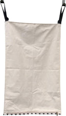 Adjustable Space Saving Door Hanging Laundry Hamper Bag with Stainless Steel Hooks by CozyNest Decor