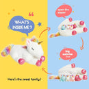 5 Pieces Unicorn Toys Stuffed Animals for Girls, 1 Mommy Unicorn with 4 Babies, Soft Plush Unicorn Toys Gifts for Girls 3 4 5 6 7 8 9 Years, Kids, Children, Christmas, Birthday, Valentine's by TinyTreasures Baby Boutique