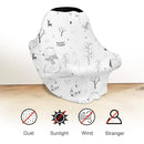 Yoofoss Nursing Cover Breastfeeding Scarf - Baby Car Seat Covers, Infant Stroller Cover, Strechy Carseat Canopy for Boys and Girls (Bear) by TinyTreasures Baby Boutique