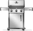 Napoleon Rogue 425 Natural Gas Grill, Stainless Steel, Durable 3-Burner Gas BBQ by GreenHaven Gardens