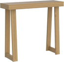 Plank+Beam Solid Wood Console Table, 36 Inch, Sofa Table, Narrow Entryway Table for Hallway, Behind The Couch, Living Room, Foyer, Easy Assembly, Pecan by CozyNest Decor