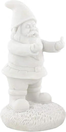 Gnometastic Gnude Gnomes - Unpainted Double Bird Garden Gnome Statue, 8.5in / DIY Paint Your Own Gnome - Funny Garden Gnomes to Paint for Adults, Outdoor or Indoor by GreenHaven Gardens