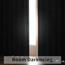 Joydeco Blackout Curtains 108 Inches Long, Thermal Insulated Black Out Curtains 2 Panels Set, Room Darkening Drapes for Living Room Window Rod Pocket Back Tab (W52 x L108 Inch, Burgundy Red) by TinyTreasures Baby Boutique