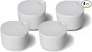 Caraway 4pc Dot Inserts - Dash Ramekins w/Lid - Easy to Store, Non Toxic - Perfect for Sauces, Garnish, & Small Snack or Sides by TinyTreasures Baby Boutique