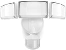 LUTEC 72W 7500LM LED Security Lights Motion Sensor Light Outdoor, 5000K Daylight, IP65 Waterproof, Dusk to Dawn, 3-Head Motion Detected Flood Light for Garage, Yard, Porch(White) by GreenHaven Gardens