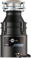 InSinkErator Badger 5XP Garbage Disposal with Power Cord, Standard Series 3/4 HP Continuous Feed Food Waste Disposer, Badger 5XP W/C by CozyNest Decor