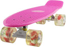 Skateboards Complete 22 Inch Mini Cruiser Retro Skateboard for Kids Boys Youths Beginners by TinyTreasures Baby Boutique