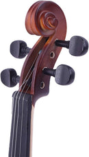 Ktaxon Violin 4/4 for Kids & Adults, Full Size Solid Wood Violin, Acoustic Fiddle with Portable Case and Accessories-Carefully Selected Solid Spruce Wood and Premium Ebony Fittings(Matte) by TinyTreasures Baby Boutique
