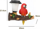 ParrotTree Hugger with Solar Lantern Outdoor Garden Hanging Statues Fence Solar Lights Ideal Parrot Housewarming&Birthday Gifts for Grandma Mom Women by CozyNest Decor