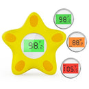 Baby Bath Thermometer, Infant Digital Water Thermometer Safety with 3 Color Backlit and Temperature Warning, Room Thermometers Floating Toy for Infant, Toddler, Bathtub, Swimming Pool (Yellow) by TinyTreasures Baby Boutique