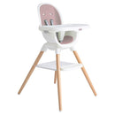 Joie Chai Multi-Mode Highchair - European Beech Wood, Convertible, 9+ Modes, Birth up to 60 lb. (Lola) by TinyTreasures Baby Boutique