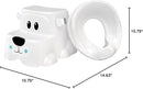 Squatty Potty Kids Toilet Step Stool Set, Potty Pet Bear Cub Base with Training Seat by TinyTreasures Baby Boutique