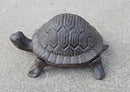 Garden Decoration Turtle Cast Iron Key Hider Stone Diversion Safe Key Outside Hider Hide-A-Key Holder Safely Hiding Your Spare Keys for Outdoor Garden or Yard, Geocaching by GreenHaven Gardens