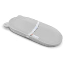 Waterproof Baby Changing Pad, Lightweight and Portable Changing Table with Strap for Changing Diaper, Dresser, Changing Table, Bed, Wipeable Changing Pad, Grey by TinyTreasures Baby Boutique