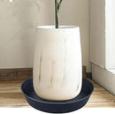 Plant Saucer 14 Inch, 4 Pack Extra Large Planter Saucer, Plastic Plant Saucers for Indoors and Outdoors, Deep Plant Pot Saucers, Drainage Tray for 9 10 12 in Planters by GreenHaven Gardens