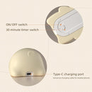 Cute Puppy Night Light for Baby Kids - Rechargeable Touch Control Night Light with 3 Brightness, Warm Light, Timer & Soft Silicone - Nursery Bedroom by TinyTreasures Baby Boutique