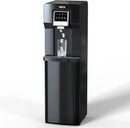 VECYS Bottom Loading Water Cooler with Ice Maker, Cold Water Supply with 18LBS Daily Ice Making, Compatible with 3 or 5 Gallon Bottles, Ideal for Home and Office (No Hot Water) by CozyNest Decor