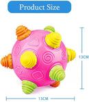 Toddler's Music Dancing Shake Ball - Move, Crawl, Bounce, Sensory Learning for Kids and Babies, Fun Gift for Both Boys and Girls by TinyTreasures Baby Boutique
