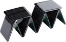 SUNYIMA 10pcs Mini Monocrystalline Solar Cells Solar System Kit 50mm X 50mm/1.96" X 1.96" 2V 160MA for DIY Charge Solar Panels by CozyNest Decor