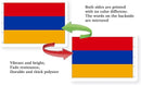 Armenia Extra Large Flag 12x18FT Giant Armenian National Polyester Flag With 5 Grommets For Patriotic Armenian Themed Festival Events Party Decoration(Armenia, 12x18FT) by GreenHaven Gardens