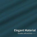 Easy-Going Blackout Curtains for Bedroom, Solid Thermal Insulated Grommet and Noise Reduction Window Drapes, Room Darkening Curtains for Living Room, 2 Panels(42x84 in, Peacock Blue) by CozyNest Decor