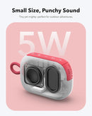 Soundcore Select 4 Go Bluetooth Shower Speaker by Anker, IP67 Waterproof/Dustproof, Portable, Wireless, 20H Playtime, Floatable, Powerful Sound, Electronics for Outdoors/Home/Office/Travel/Party-Red by TinyTreasures Baby Boutique