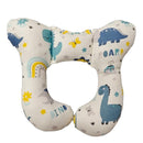 Baby Neck Pillows, Comfortable Baby Travel Head Neck Support Pillow for Car Seat Stroller Pushchair, Soft PP Cotton Travel Pillow for 0-1 Year Old Toddler Infant Newborn, Dinosaur by TinyTreasures Baby Boutique