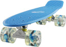 Skateboards Complete 22 Inch Mini Cruiser Retro Skateboard for Kids Boys Youths Beginners by TinyTreasures Baby Boutique