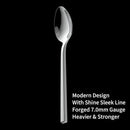 Alata Cube 20-Piece Forged Stainless Steel Flatware Set Cutlery Set,Silverware Set Service for 4,Mirror Finish,Dishwasher Safe