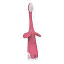 Dr. Brown's Infant-to-Toddler Toothbrush, Elephant, Pink, 0-3 Years by TinyTreasures Baby Boutique