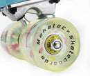 Skateboards Complete 22 Inch Mini Cruiser Retro Skateboard for Kids Boys Youths Beginners by TinyTreasures Baby Boutique