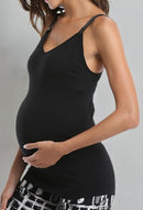Womens Maternity Nursing Tank Cami for Breastfeeding with Adjustable Straps by TinyTreasures Baby Boutique