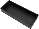 Bamboo Drawer Organizer - Kitchen Utensil Organizer Silverware Tray Cutlery Holder，Office Desk Supplies and Accessories,15 * 5.9 * 2.6,Black by CozyNest Decor