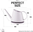 WhaleLife Indoor Watering Can for House Bonsai Plants (1.4L, White) by GreenHaven Gardens