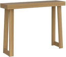 Plank+Beam Solid Wood Console Table, 46.25 Inch, Sofa Table, Narrow Entryway Table for Hallway, Behind The Couch, Living Room, Foyer, Easy Assembly, Pecan by CozyNest Decor
