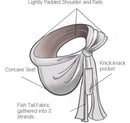 Lite-on-Shoulder Ring/Pouch Baby Sling by TinyTreasures Baby Boutique