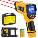 Industrial Infrared Thermometer Gun, 50:1 D:S Ratio, -58°F-3992°F, Triple Laser, High Precision Temp Gun for Kiln, Engine, HVAC, BBQ, Industrial Inspection by TinyTreasures Baby Boutique
