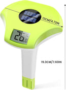 BALDR Pool Thermometer Floating Easy Read, IPX8 Waterproof, Solar Powered Digital Pool Thermometer with LCD Screen,Suitable for Swimming Pool/Hot Tub/Hot Spring/Aquarium (Green) by GreenHaven Gardens
