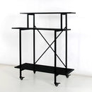Zhongma 3 Tier Sturdy Plant Stand with Wheels, Heavy Duty Plant Holder for Home Indoor and Outdoor, L35.43 xW17.32 x H41.73 inch by GreenHaven Gardens
