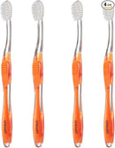 LINHART Extra Soft Toothbrush – Teeth Whitening Toothbrush with Multi Length Bristles, 4 Pack by CozyNest Decor