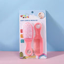 Baby Comb and Brush Set – Soft Bristles for Newborns, Toddlers & Infants | Gentle Scalp Care | BPA-Free, Hypoallergenic | Baby Hairbrush for Cradle Cap & Sensitive Skin (Bright Yellow) by TinyTreasures Baby Boutique
