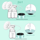 Electric Breast Pump, Breast Pump Electric Breastfeeding Pump 3 Modes 10 Levels Dual Rechargeable Nursing Double Breast Milk Pump Massage with Touchscreen LED by TinyTreasures Baby Boutique